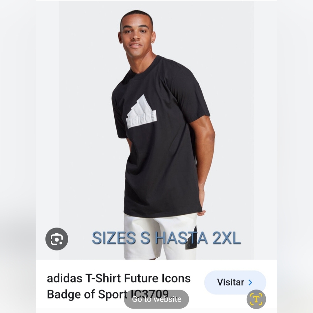 Adidas T shirt Black